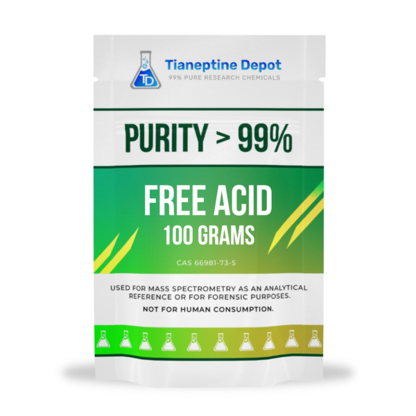 Tianeptine (Free-Acid) Powder 100 Grams