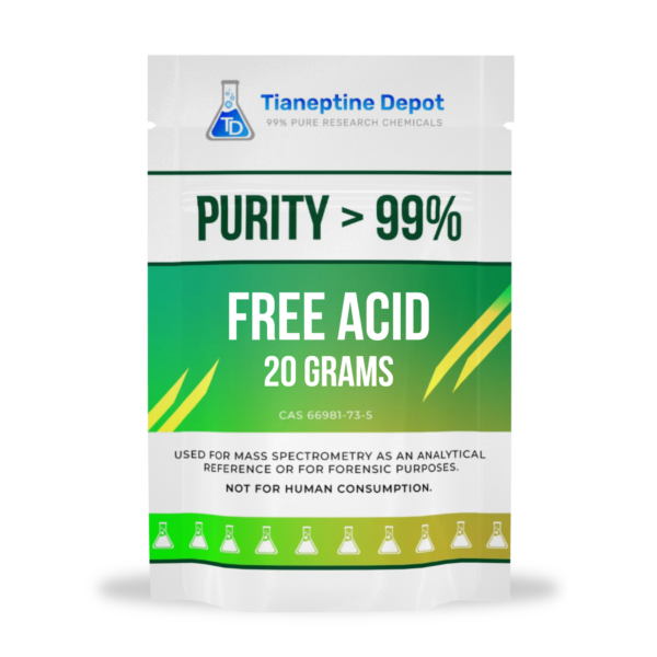 Tianeptine (Free-Acid) Powder 20 Grams
