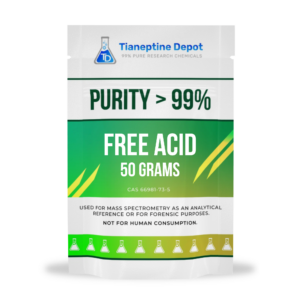 Tianeptine (Free-Acid) Powder 50 Grams