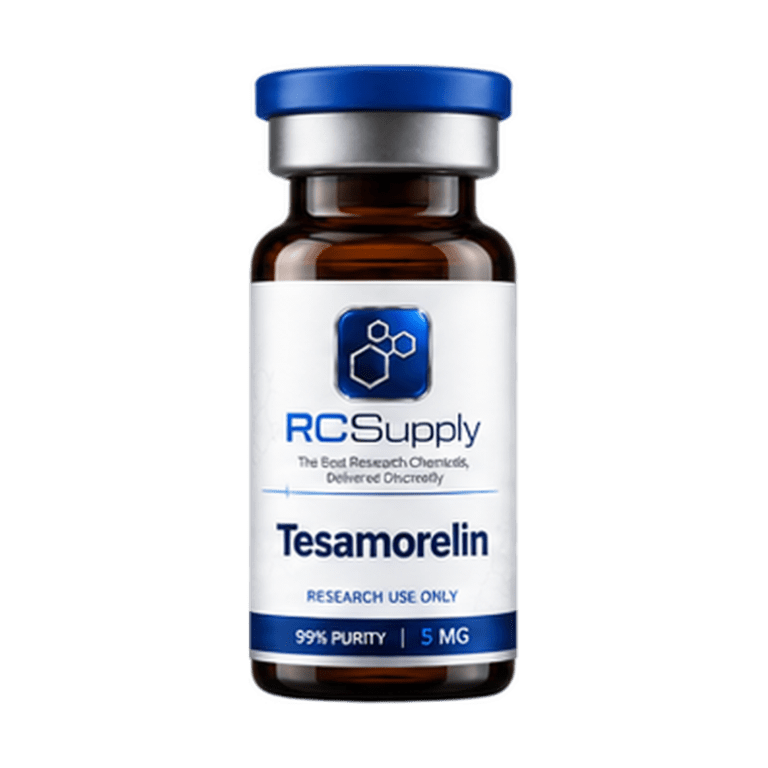 Tesamorelin research vial